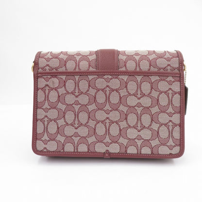 COACH | コーチ ロニー クロスボディ シグネチャージャガード ショルダーバッグ F2291-C8307 ボルドー