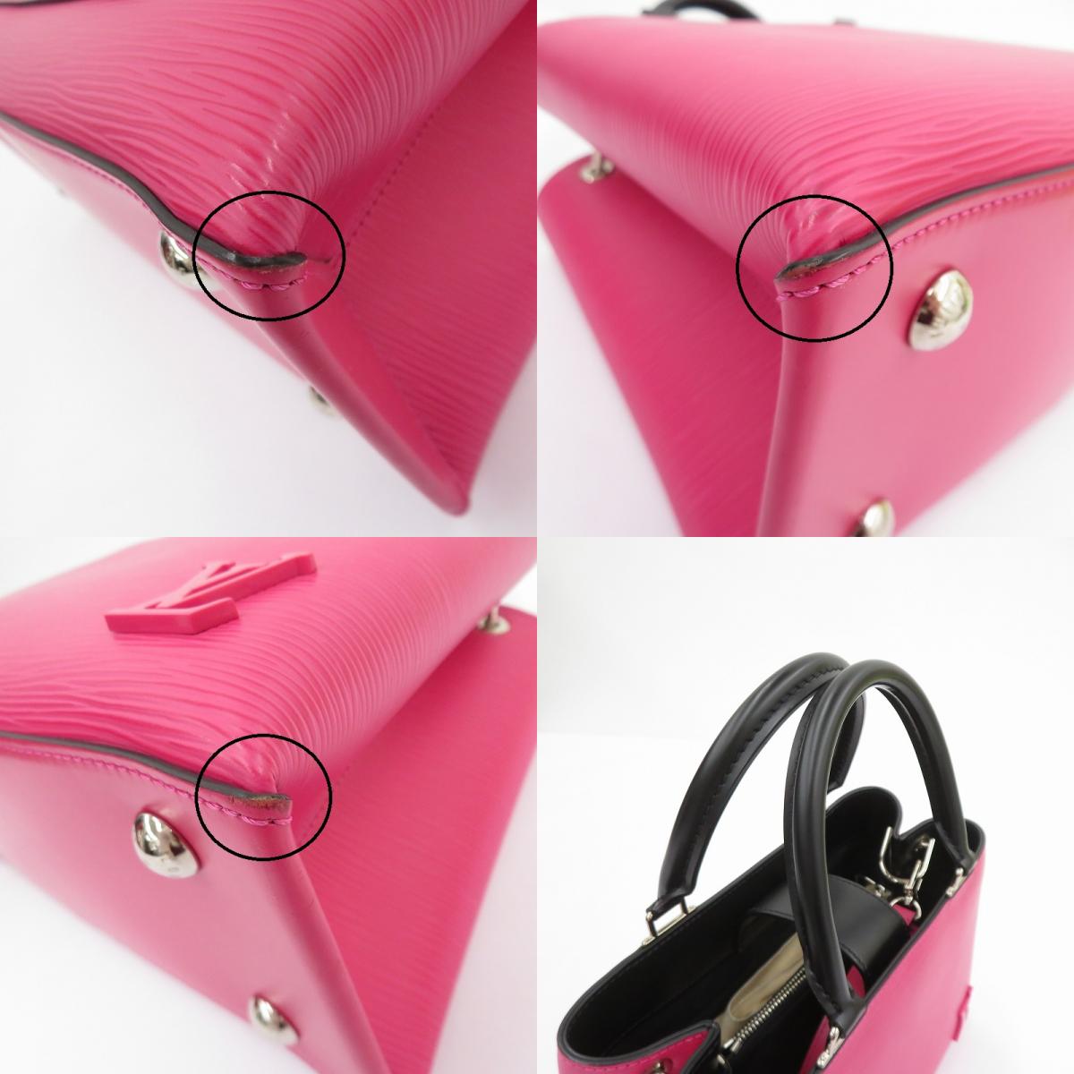 LOUIS VUITTON | ルイ・ヴィトン エピ クレベール PM ホットピンク ハンドバッグ M51347 ピンク