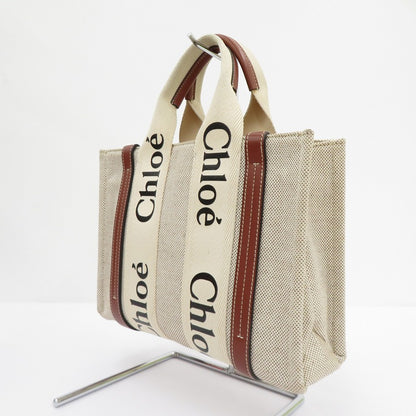 Chloe | クロエ Woody スモール トート トートバッグ CHC21US385E6690U ベージュ