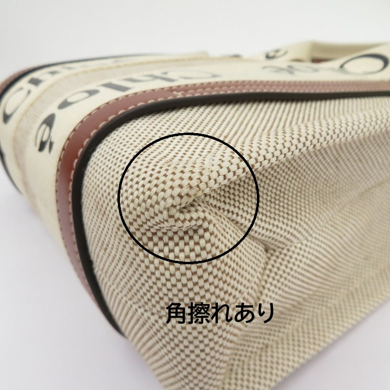 Chloe | クロエ Woody スモール トート トートバッグ CHC21US385E6690U ベージュ