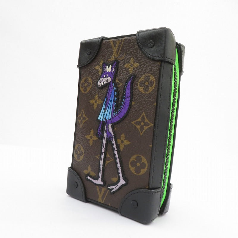 LOUIS VUITTON | ルイ・ヴィトン LVフレンズ ソフトトランク・フォーンボックス ショルダーバッグ M80144 ブラウン