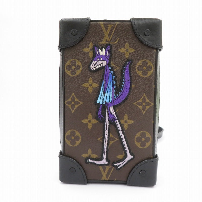 LOUIS VUITTON | ルイ・ヴィトン LVフレンズ ソフトトランク・フォーンボックス ショルダーバッグ M80144 ブラウン