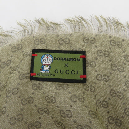 GUCCI | グッチ × ドラえもん ストール マフラー 654639 4GAAT ブラウン