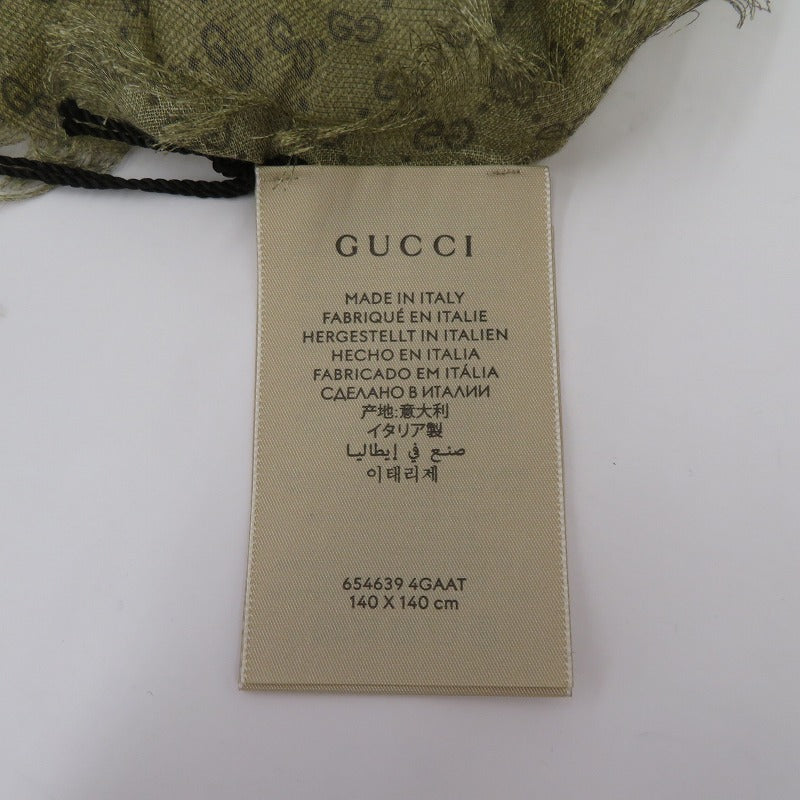 GUCCI | グッチ × ドラえもん ストール マフラー 654639 4GAAT ブラウン