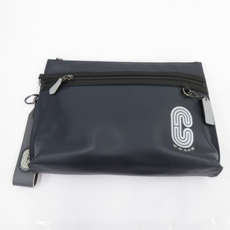 COACH | コーチ スポーティ キャリーオール ポーチ クラッチバッグ L1980-91250 ネイビー