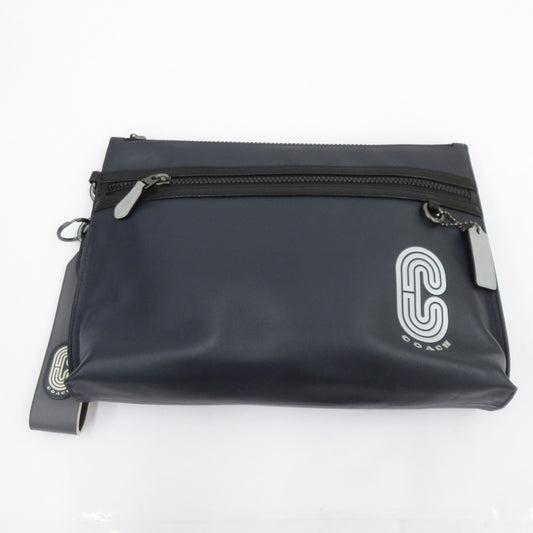 COACH | コーチ スポーティ キャリーオール ポーチ クラッチバッグ L1980-91250 ネイビー