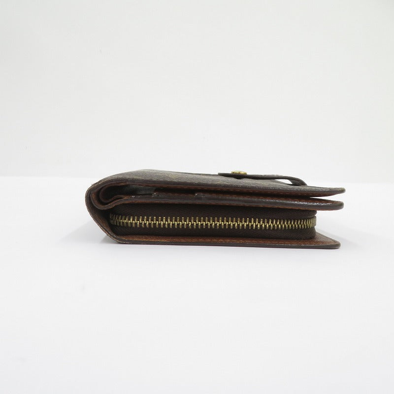 LOUIS VUITTON | ルイ・ヴィトン ポルト・パピエ ジップ 二つ折り財布 M61207 ブラウン