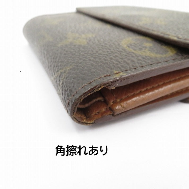 LOUIS VUITTON | ルイ・ヴィトン ポルトモネ ビエ カルト クレディ 三つ折り財布 M61652 ブラウン