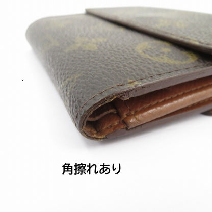 LOUIS VUITTON | ルイ・ヴィトン ポルトモネ ビエ カルト クレディ 三つ折り財布 M61652 ブラウン