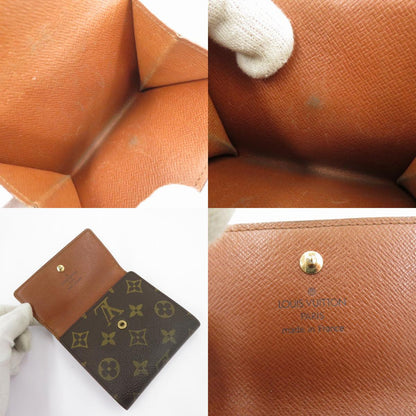 LOUIS VUITTON | ルイ・ヴィトン ポルトモネ ビエ カルト クレディ 三つ折り財布 M61652 ブラウン