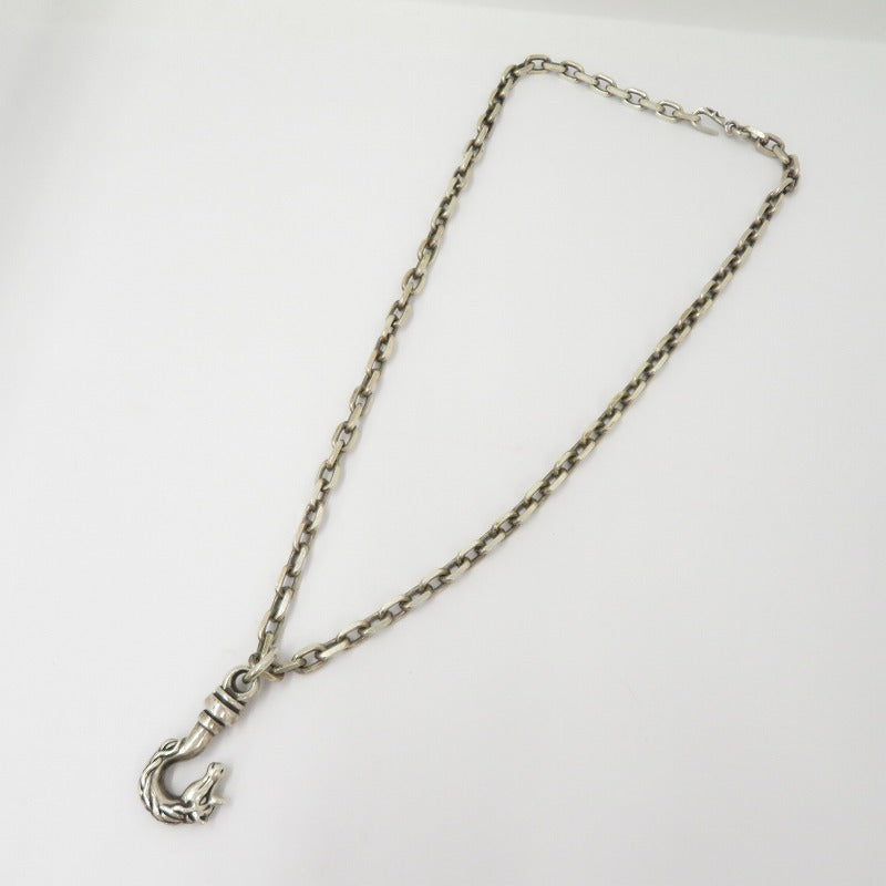 ホース フック 74.3g ネックレス シルバー