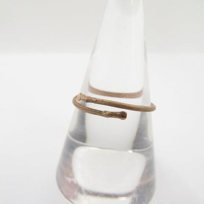 iolom Broken Stone Ring Parallel リング・指輪 サイズ:約17号 ゴールド