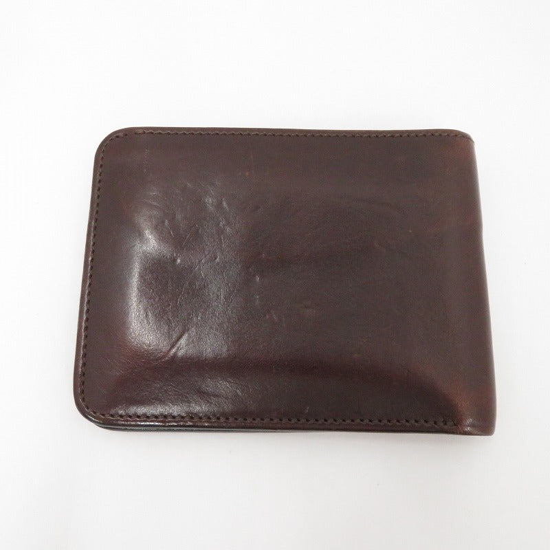 WILDSWANS | ワイルドスワンズ 二つ折り財布 ブラウン