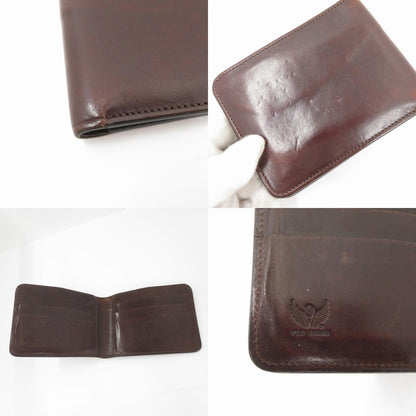 WILDSWANS | ワイルドスワンズ 二つ折り財布 ブラウン