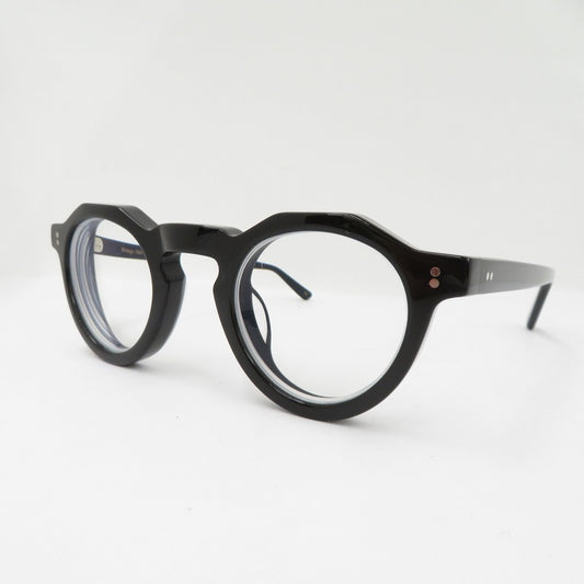 Lesca LUNETIER | レスカルネティエ VINTAGE 1964 度入り メガネ ブラック サイズ：不明