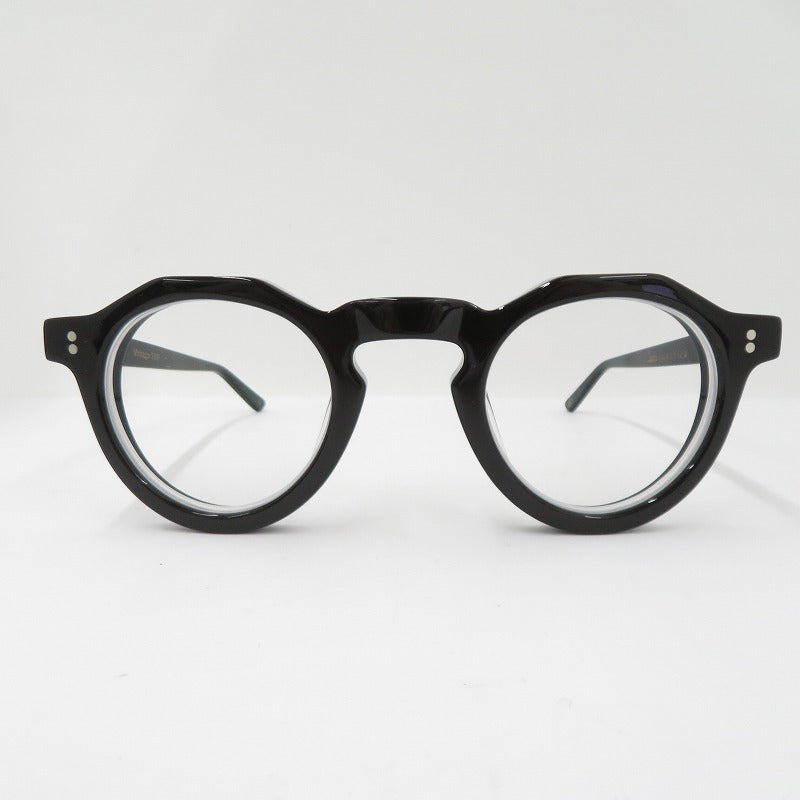 Lesca LUNETIER | レスカルネティエ VINTAGE 1964 度入り メガネ ブラック サイズ：不明