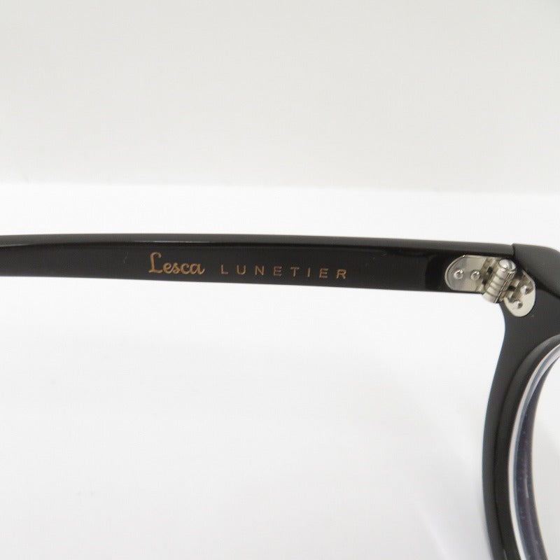 Lesca LUNETIER | レスカルネティエ VINTAGE 1964 度入り メガネ ブラック サイズ：不明