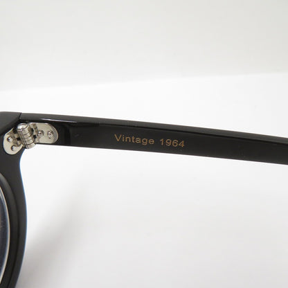 Lesca LUNETIER | レスカルネティエ VINTAGE 1964 度入り メガネ ブラック サイズ：不明