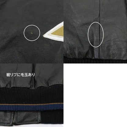 VINTAGE衣料 | ヴィンテージイリョウ CARL BANKS Rams ジャケット レザー サイズ：2XL ブラック【瀬戸大橋店】