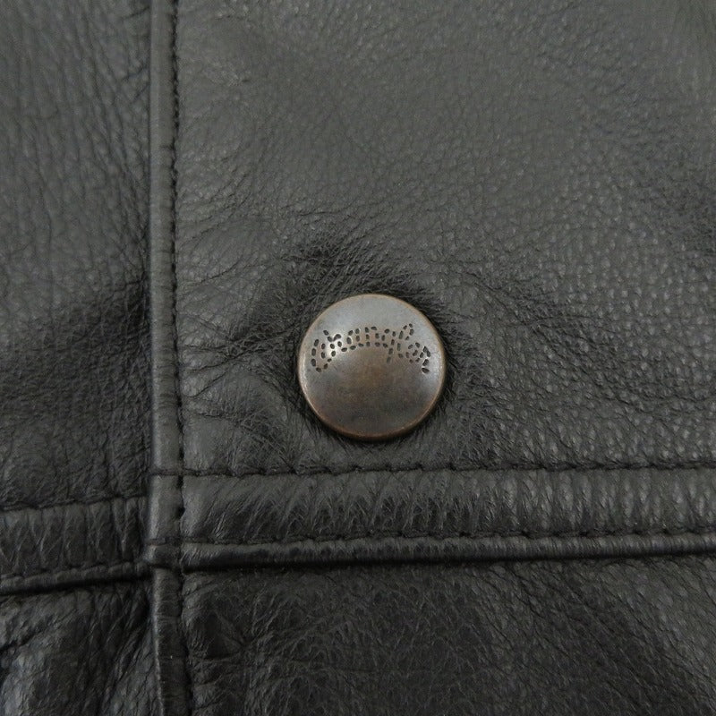 Wrangler | ラングラー 牛革 ジャケット レザー M4052-19 ブラック サイズ：L【瀬戸大橋店】