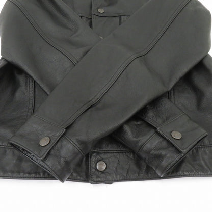 Wrangler | ラングラー 牛革 ジャケット レザー M4052-19 ブラック サイズ：L【瀬戸大橋店】