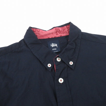STUSSY | ステューシー 長袖シャツ ネイビー サイズ：M【瀬戸大橋店】