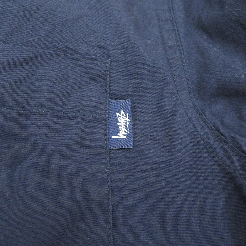 STUSSY | ステューシー 長袖シャツ ネイビー サイズ：M【瀬戸大橋店】