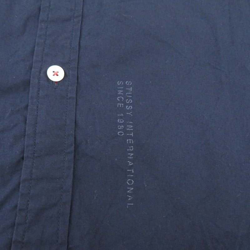 STUSSY | ステューシー 長袖シャツ ネイビー サイズ：M【瀬戸大橋店】
