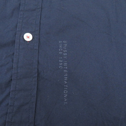 STUSSY | ステューシー 長袖シャツ ネイビー サイズ：M【瀬戸大橋店】