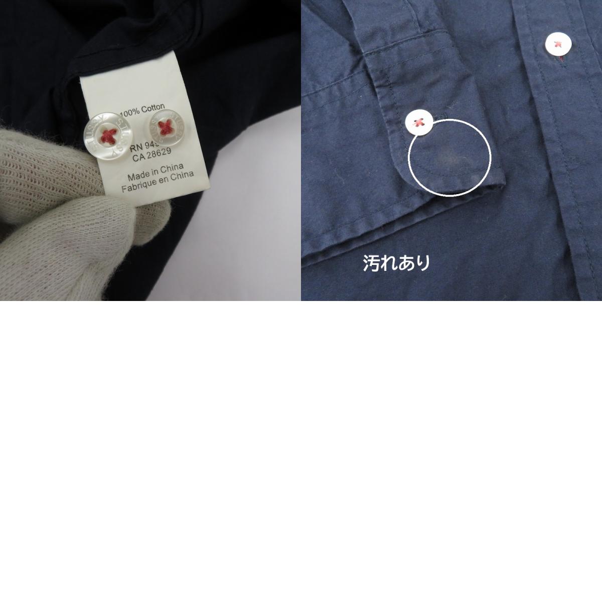 STUSSY | ステューシー 長袖シャツ ネイビー サイズ：M【瀬戸大橋店】