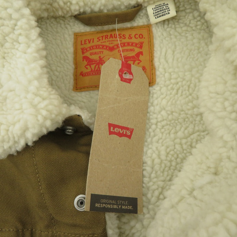 Levi's | リーバイス SHERPA TRUCKER JACKET ジャケット その他アウター PC9-16365-0122 ブラウン サイズ：M【瀬戸大橋店】