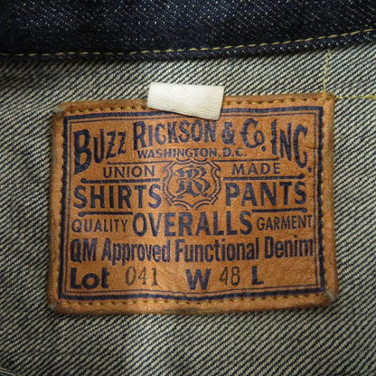 Buzz Rickson's | バズリクソンズ WORLD WAR II DENIM BLOUSE SPLIT T ジャケット デニム BR16041T ネイビー サイズ：48【瀬戸大橋店】