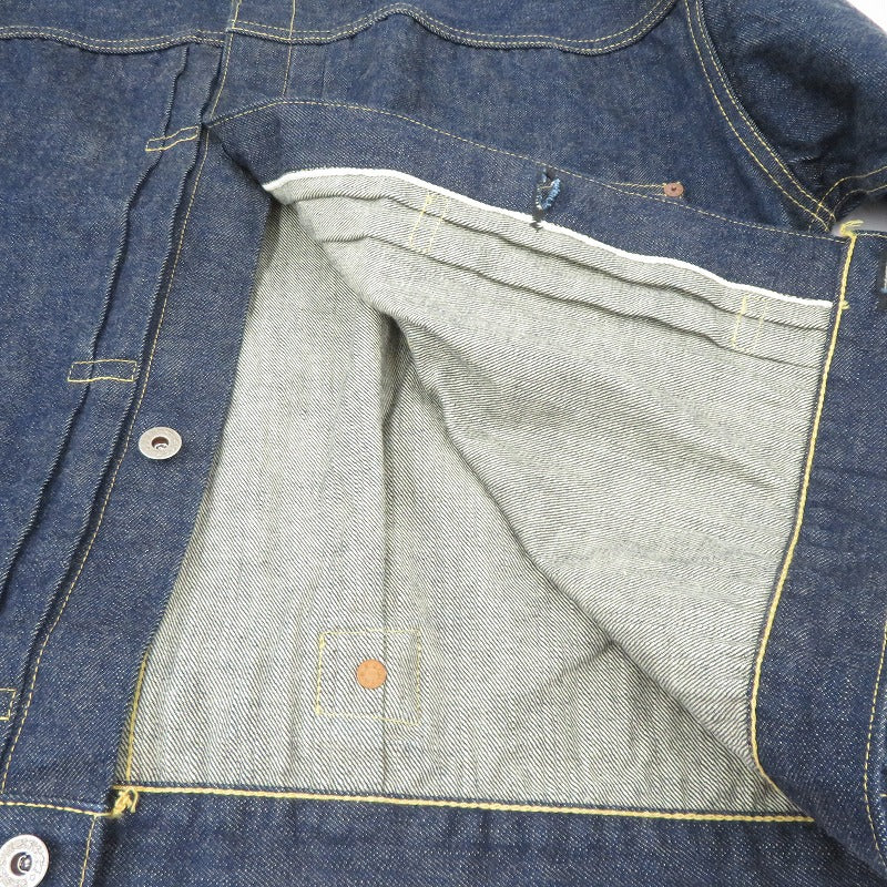 Buzz Rickson's | バズリクソンズ WORLD WAR II DENIM BLOUSE SPLIT T ジャケット デニム BR16041T ネイビー サイズ：48【瀬戸大橋店】