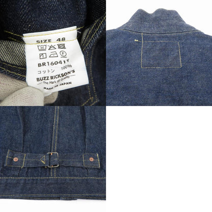 Buzz Rickson's | バズリクソンズ WORLD WAR II DENIM BLOUSE SPLIT T ジャケット デニム BR16041T ネイビー サイズ：48【瀬戸大橋店】
