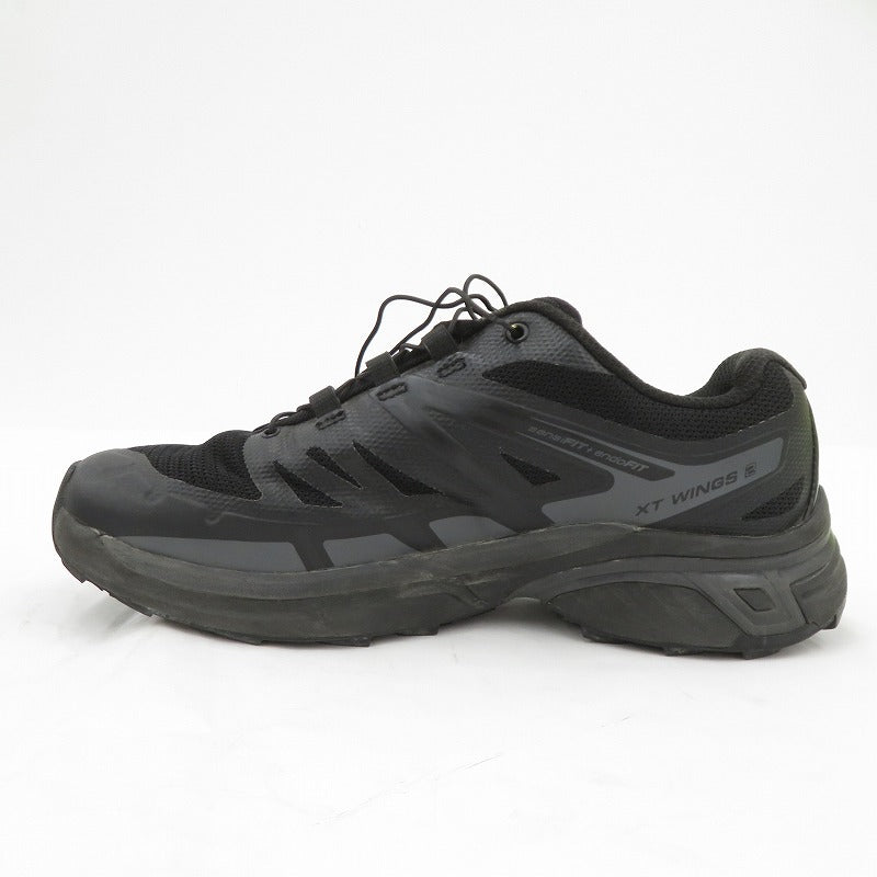 SALOMON | サロモン XT-Wings 2 スニーカー 410857 サイズ:23.5cm ブラック 23.5cm【瀬戸大橋店】
