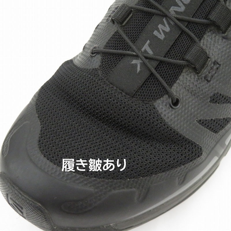 SALOMON | サロモン XT-Wings 2 スニーカー 410857 サイズ:23.5cm ブラック 23.5cm【瀬戸大橋店】
