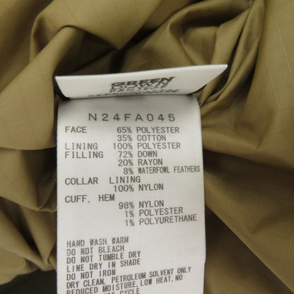 THE NORTH FACE PURPLE LABEL | ザノースフェイスパープルレーベル 65/35 Field Down Jacket ダウンジャケット N24FA045 カーキ サイズ：L【瀬戸大橋店】