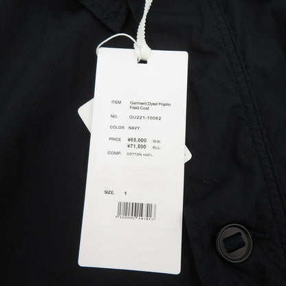 Graphpaper | グラフペーパー Garment Dyed Poplin Field Coat コート ジャケット その他アウター GU221-10062 ネイビー サイズ：1【瀬戸大橋店】