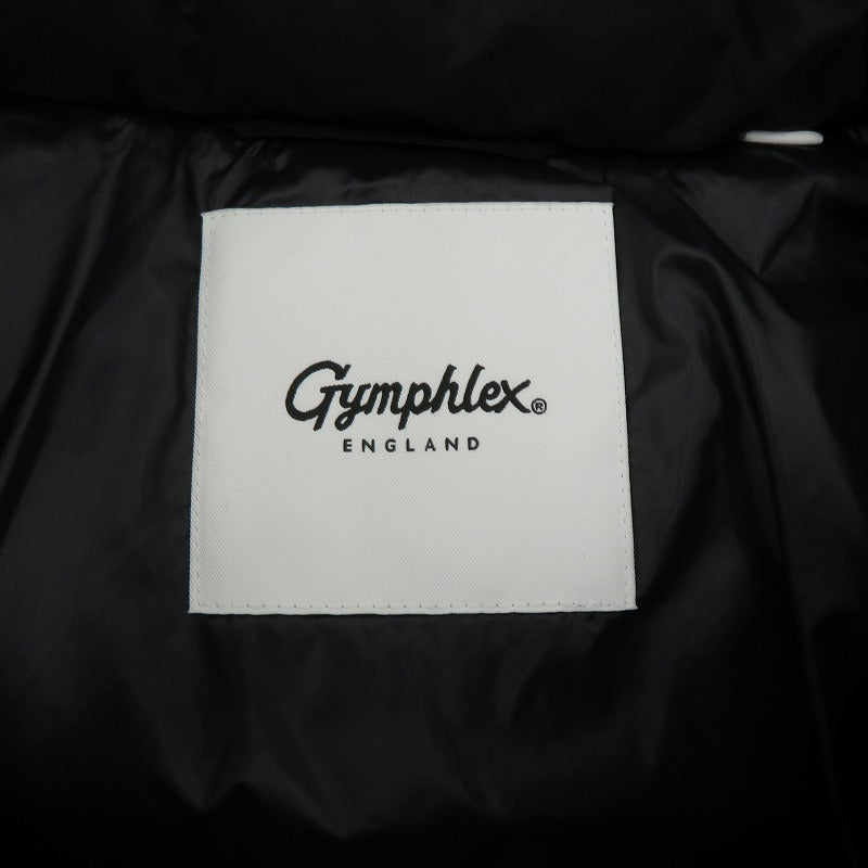 GYMPHLEX | ジムフレックス ダウン ショート ジャケット ダウンジャケット GY-A0555 TFE サイズ:14 ブラック【瀬戸大橋店】