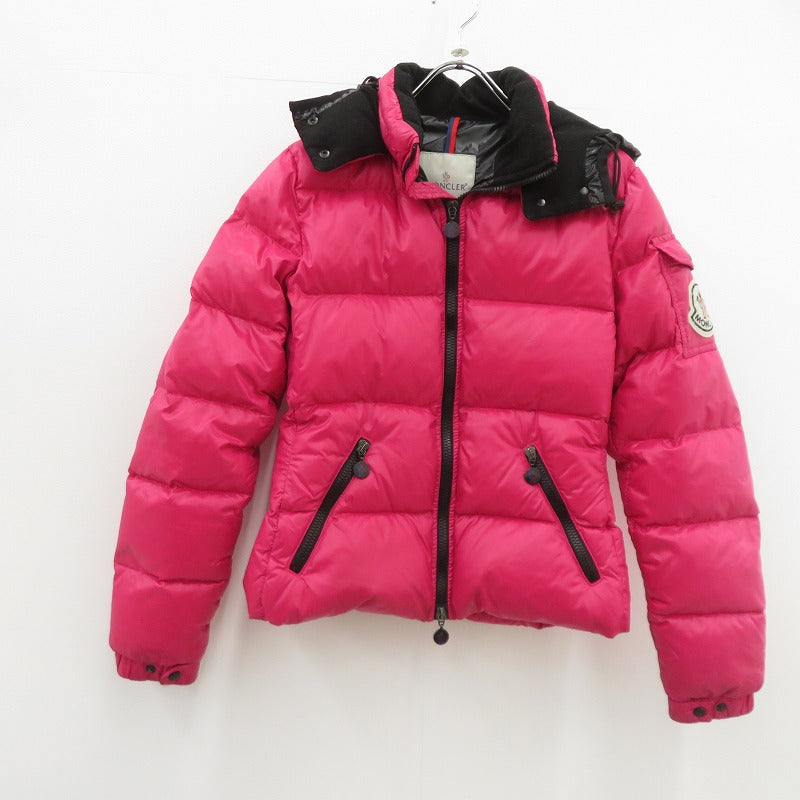 MONCLER | モンクレール BADIA ダウンジャケット サイズ:0 ピンク【瀬戸大橋店】