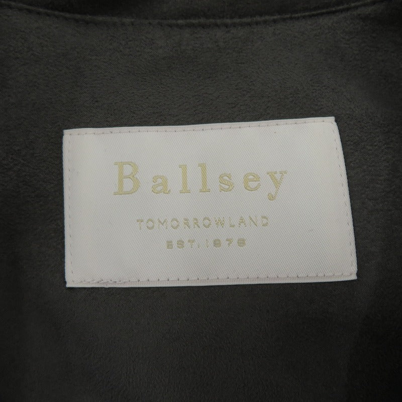 BALLSEY | ボールジー スムースファー Vカラージャコット その他アウター 11-07-54-07203 チャコールグレー サイズ：36【瀬戸大橋店】