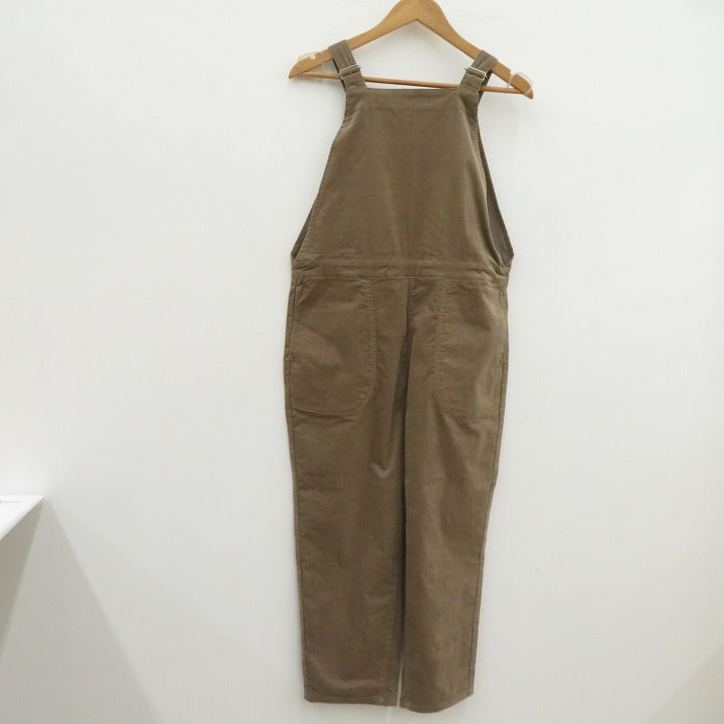 Danton | ダントン CORDUROY SALOPETTE PANTS オーバーオール サロペット DT-E0002 MJC ブラウン サイズ：36【瀬戸大橋店】