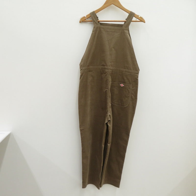 Danton | ダントン CORDUROY SALOPETTE PANTS オーバーオール サロペット DT-E0002 MJC ブラウン サイズ：36【瀬戸大橋店】