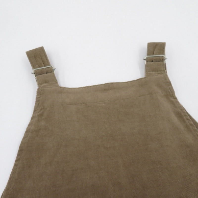 Danton | ダントン CORDUROY SALOPETTE PANTS オーバーオール サロペット DT-E0002 MJC ブラウン サイズ：36【瀬戸大橋店】
