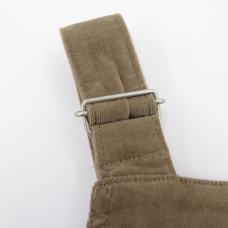 Danton | ダントン CORDUROY SALOPETTE PANTS オーバーオール サロペット DT-E0002 MJC ブラウン サイズ：36【瀬戸大橋店】