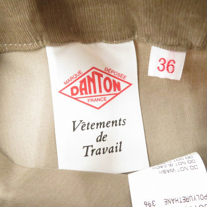 Danton | ダントン CORDUROY SALOPETTE PANTS オーバーオール サロペット DT-E0002 MJC ブラウン サイズ：36【瀬戸大橋店】