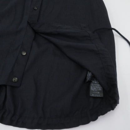 Spick&Span | スピックアンドスパン リネンブレンドフレンチヘムギャザーシャツ ブラウス ネイビー サイズ：不明【瀬戸大橋店】