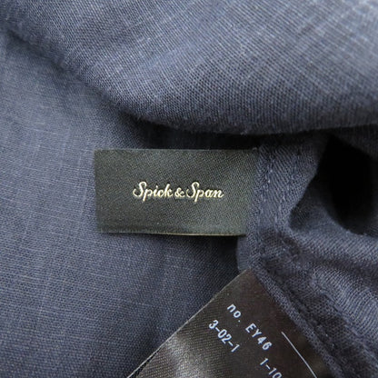 Spick&Span | スピックアンドスパン リネンブレンドフレンチヘムギャザーシャツ ブラウス ネイビー サイズ：不明【瀬戸大橋店】