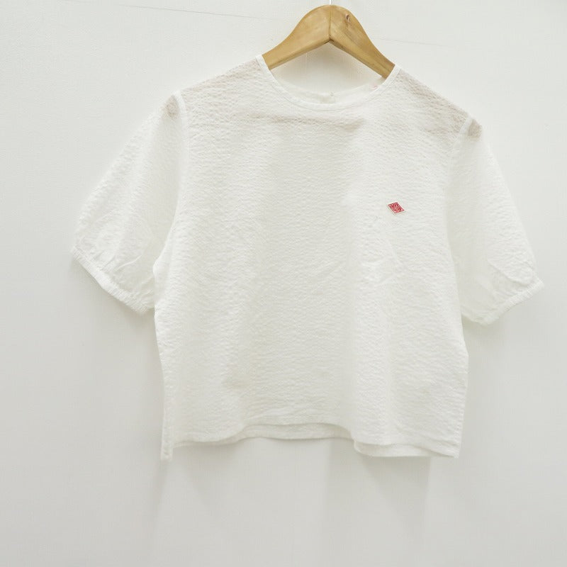 Danton | ダントン プルオーバーシャツ 半袖シャツ DT-B0439 UKK ホワイト サイズ：38【瀬戸大橋店】