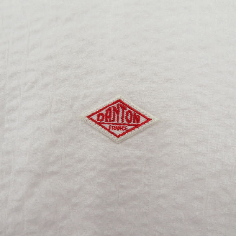 Danton | ダントン プルオーバーシャツ 半袖シャツ DT-B0439 UKK ホワイト サイズ：38【瀬戸大橋店】
